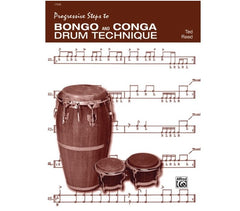 Progressive Steps to Bongo & Conga Technique by Ted Reed