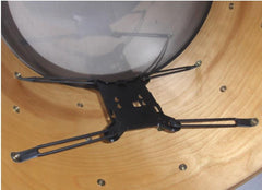 The Kelly SHU Concepts SHU FLATZ Bass Drum Microphone Shock-Mount for BETA 91 & 91A
