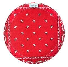 Roots 16" Solid Red Bandana