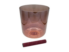 Bol chantant en cristal Infinity de Sela Percussion de 7,5 po en sol 3 440 Hz Orange